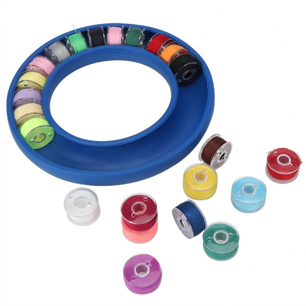 Bobinas Máquina Coser Multicolor, Carretes Plástico Reutilizables