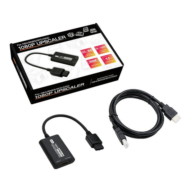 Adaptador Hd Convertidor compatible con SS a HDMI para consolas de