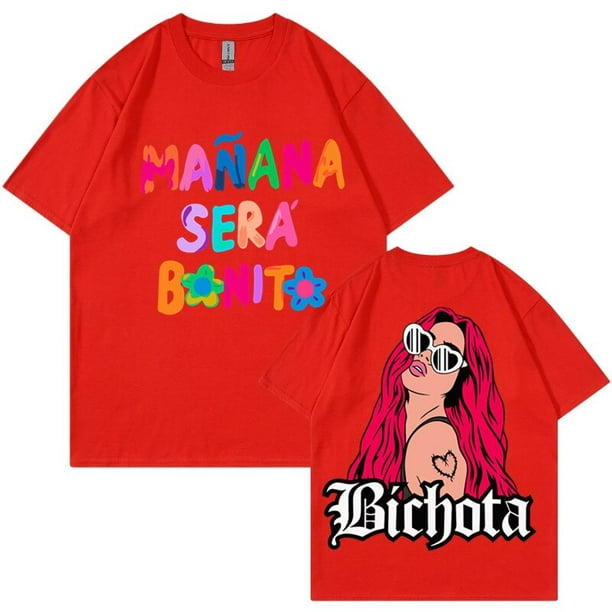 Camisetas de Karol G Bichota para hombre y mujer, ropa de moda