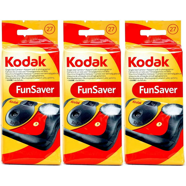 Camara Kodak desechable [Camara] 3Pack KodaK KODAK
