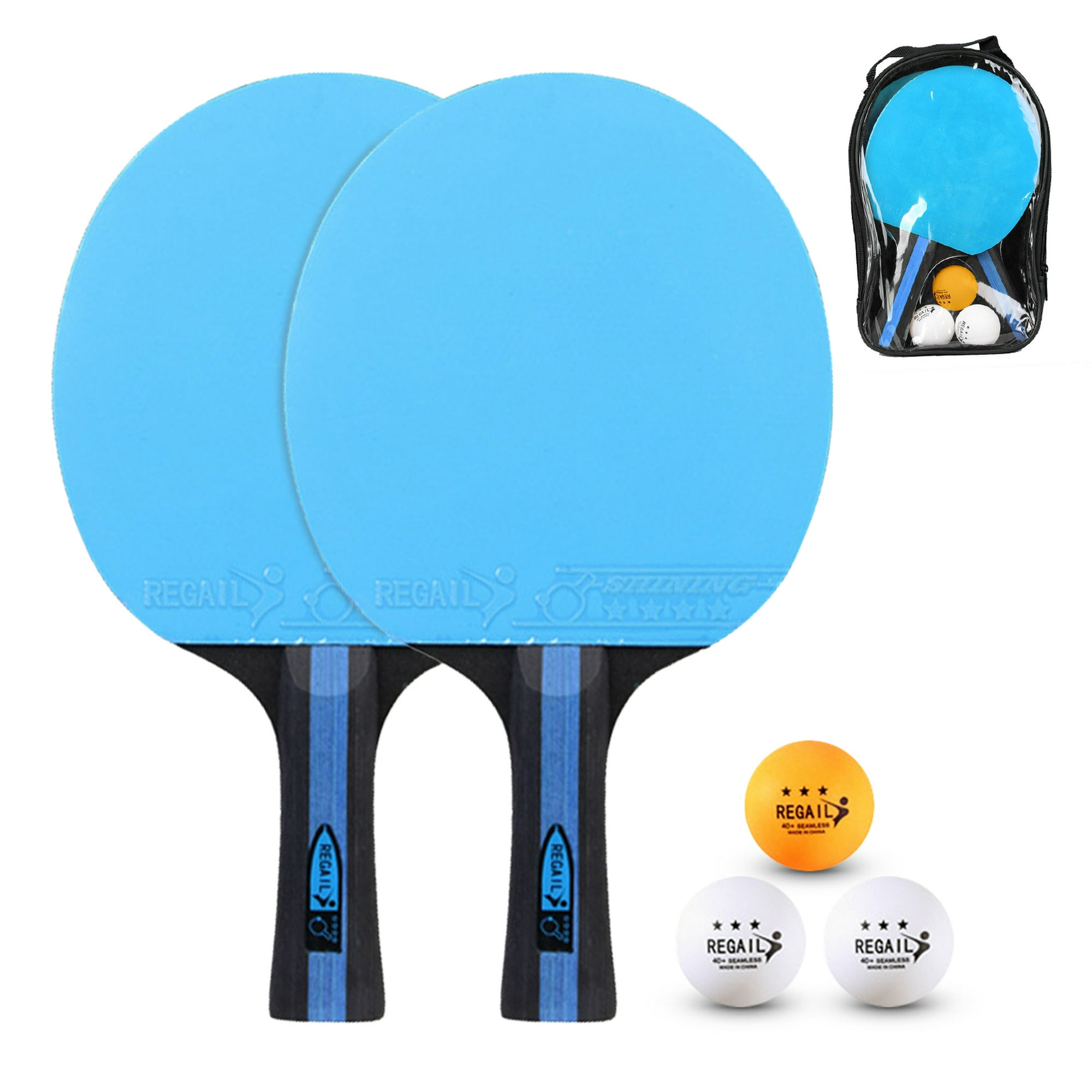 Palas Ping Pong, Raquetas de tenis de mesa