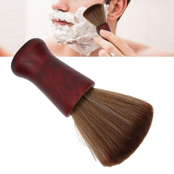Comprar Brocha de afeitar para el pelo para hombre, peluquero, pelo roto,  barba, mango de madera