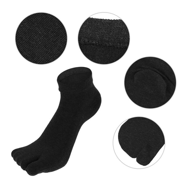 1 par de calcetines de dedo completo con cinco dedos, unisex,  antideslizantes, pegajosos, de ajuste Unique Bargains calcetines de yoga