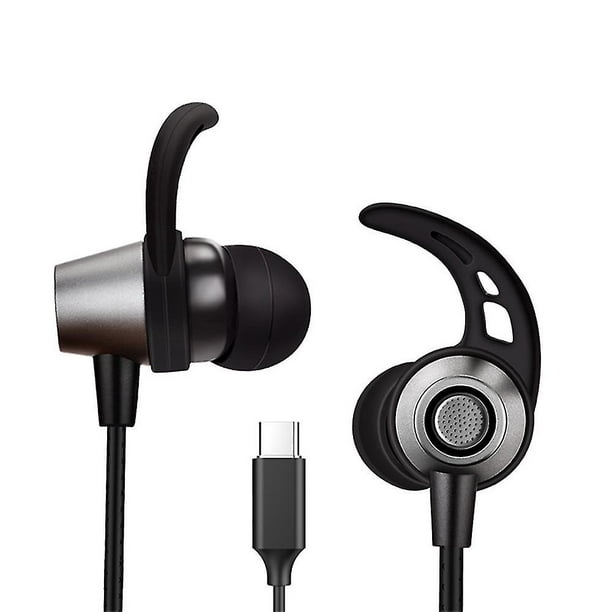 Auriculares internos tipo c con micrófono, control de volumen de auriculares  USB tipo c YONGSHENG 8390615082280