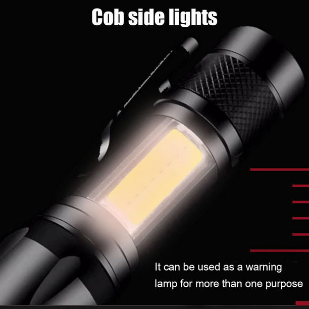 Lampara Linterna de Taller LED recargable USB 2 modos de luz 1200 mAh, 200  Lm