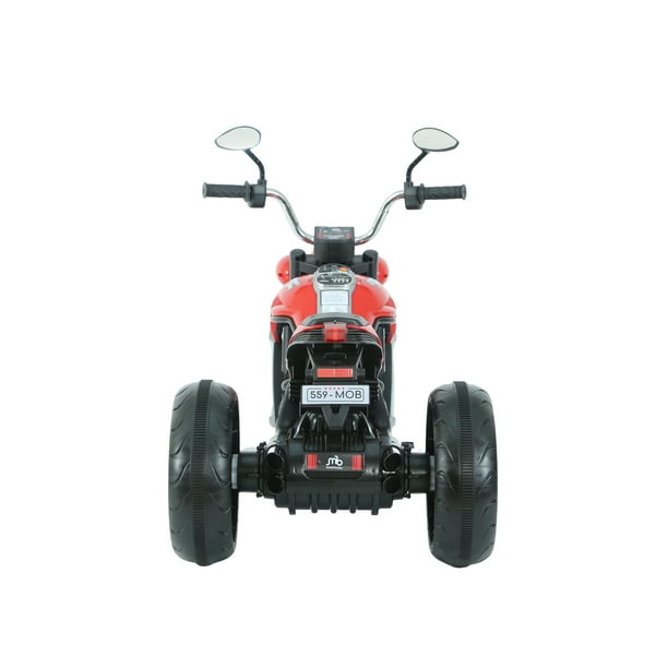 Moto Carro Electrica Montable Recargable Niño Niña 1 a 4 años - Rojo