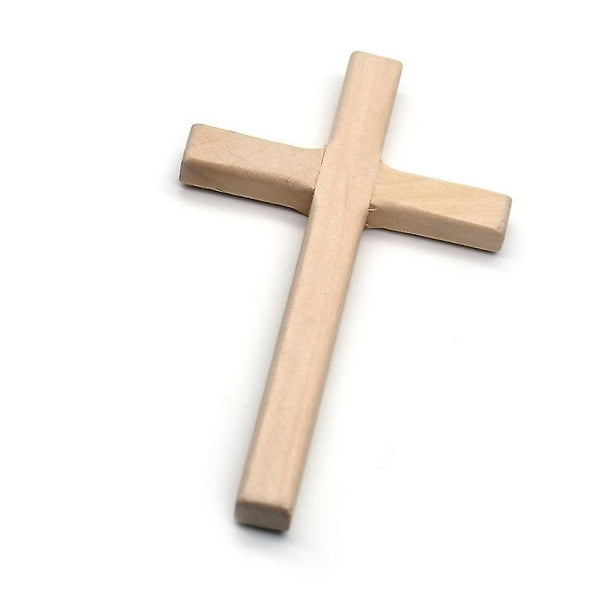 Cruz de pared, cruces colgantes de madera católica para decoración de  pared, 10 pulgadas