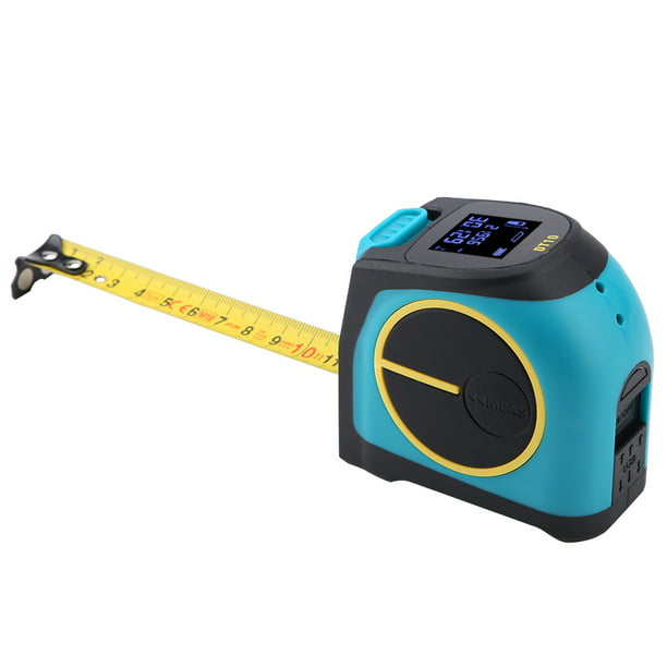 Cinta métrica laser, flexómetro y telémetro Laser 40 mts