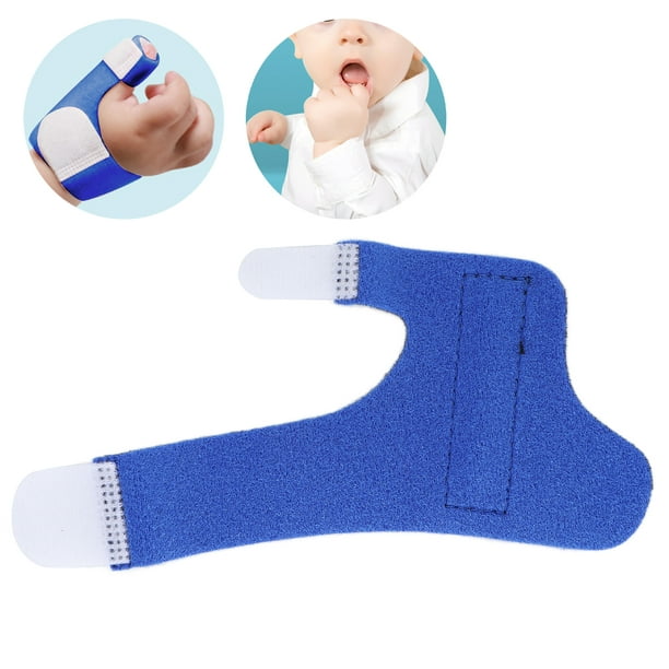 Férula para el pulgar, soporte de dedo para niños, color negro para  fractura de pulgar para tendinitis (XS)