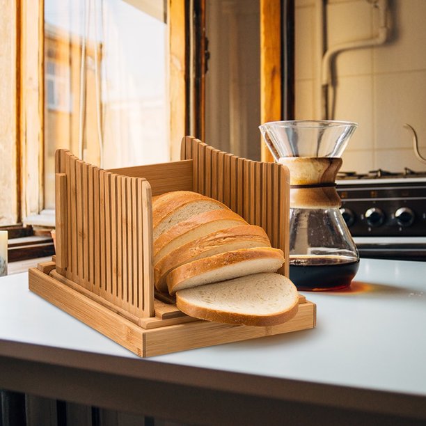 Guía para cortar pan, tabla de cortar plegable para cortar pan, cortador de  pan guía de corte de pan, herramientas de cocina