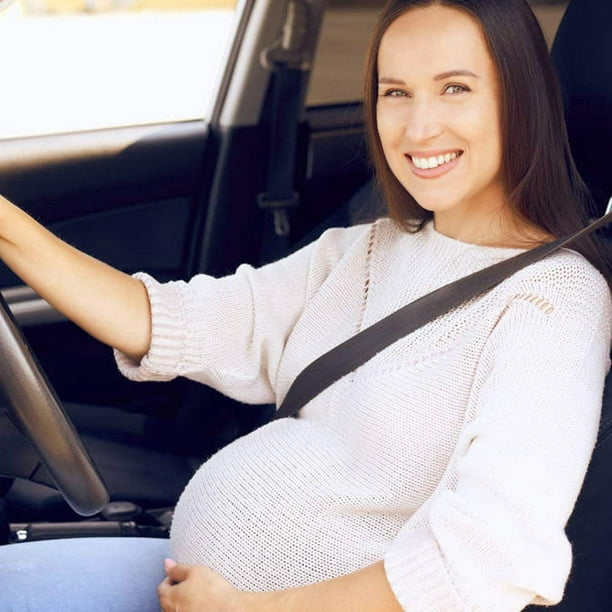 Ajustador de cinturón de seguridad para coche, hebilla de cinturón de  seguridad para embarazadas, maternidad, vientre