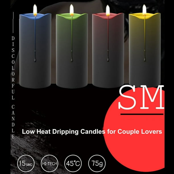  10 velas románticas de baja temperatura, velas