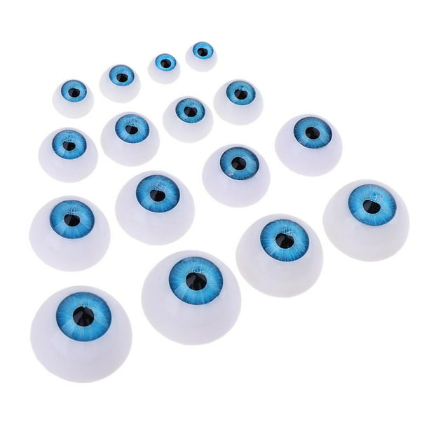 Ojos de seguridad redondos x 5 pares