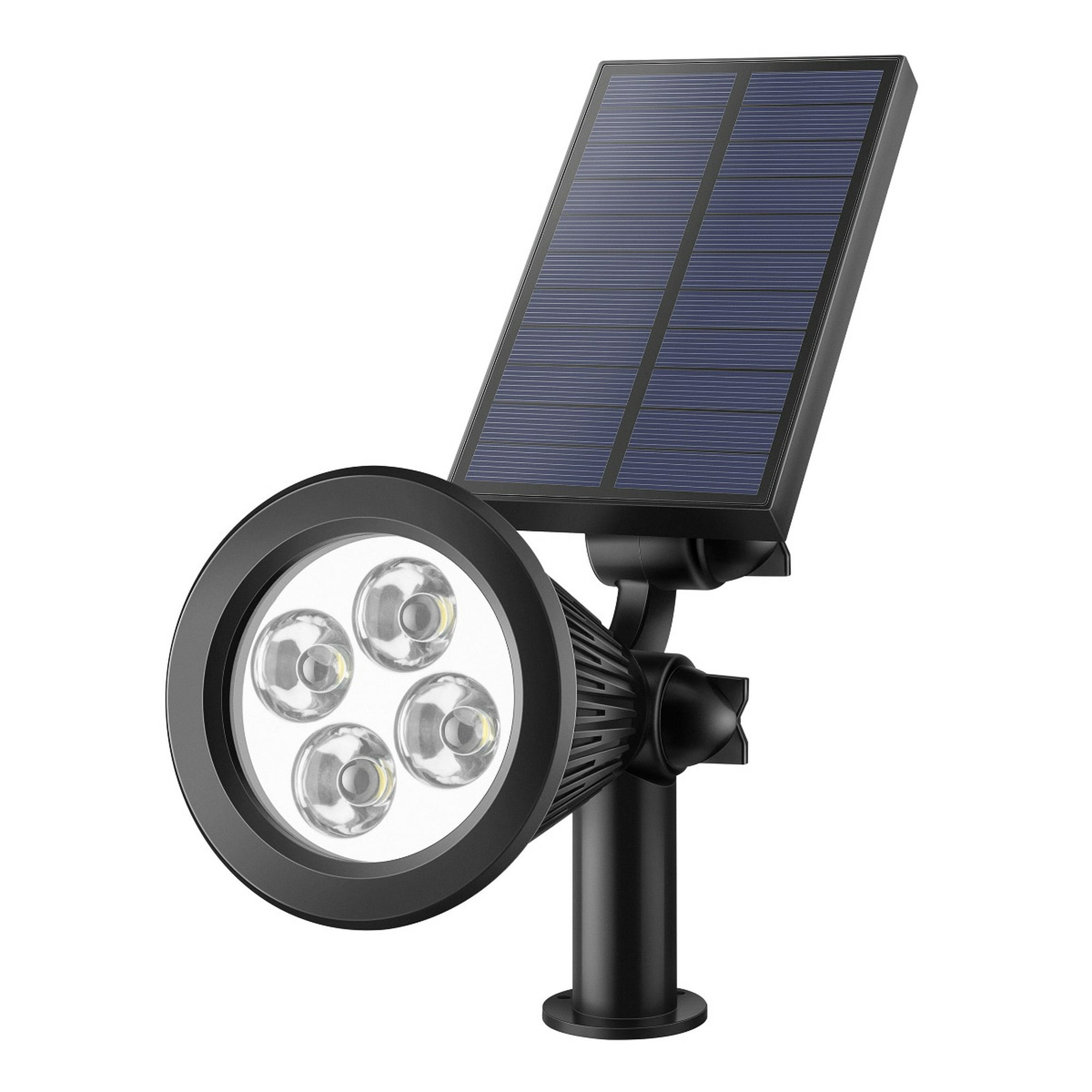 Lámpara de mesa solar exterior con batería recargable plateado ø20cm  PLATINA