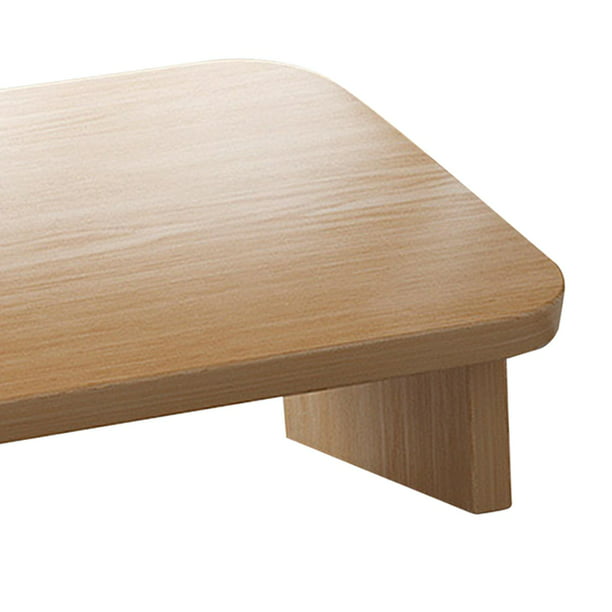 Reposapiés de madera para el hogar, taburete creativo para oficina,  reposapiés ergonómico para debajo del escritorio