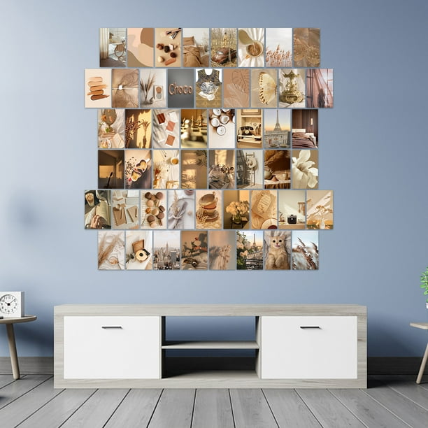 joyoldelf 50 PCS Wall Collage Kit Aesthetic, Posters para Pared Juveniles,  Fotos Pared Decoracion, Collage Fotos Pared, Cosas Aesthetic para La  Habitacion y Sala de Estar, Postales Vintage (Naranja) : : Hogar