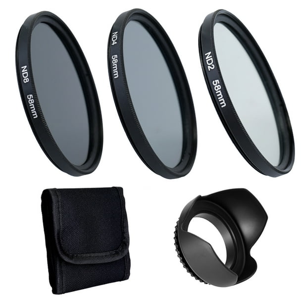 Ninguna guión Palabra Cámara profesional de filtros de cámara Kit Lens Hood para cámara  fotografía accesorios 58 mm Irfora Accesorios de fotografía | Bodega  Aurrera en línea
