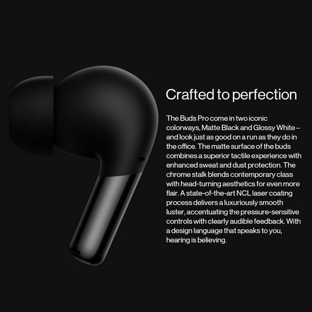 OnePlus Buds Pro 2 - Auriculares inalámbricos con duración de la