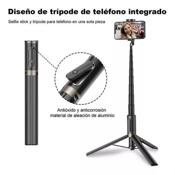 1.5m Tripode Para Selfie Stick Portátil Para Telefono Pamolo Ajustable