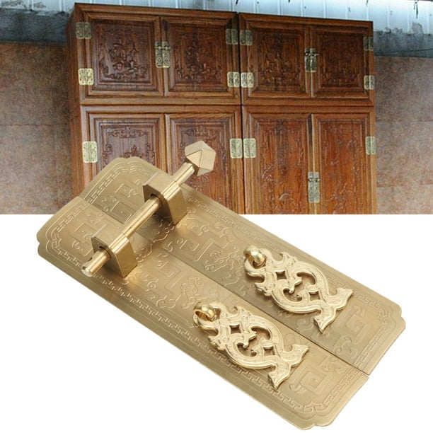 Pasador para puerta - bronce antiguo