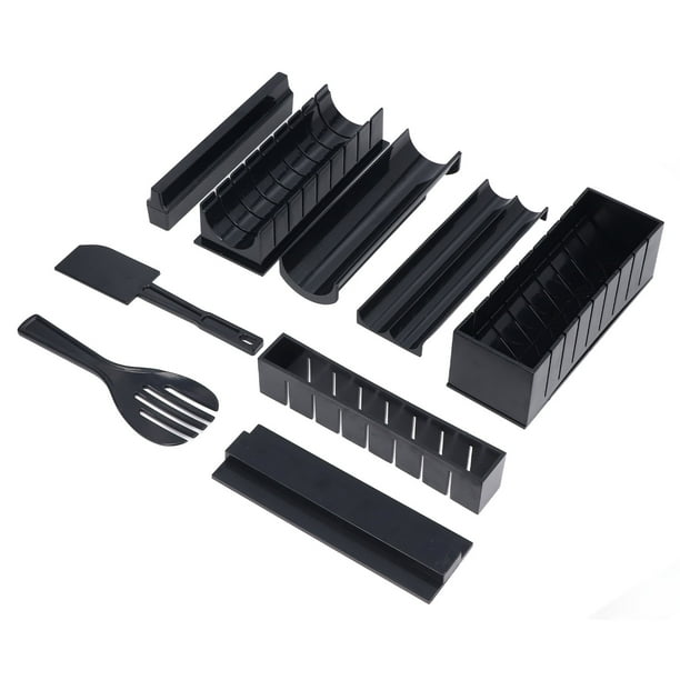 Kit para hacer sushi, kit para hacer sushi para principiantes con juego  completo de sushi,tenedor, espátula, herramienta de sushi para el hogar,  color