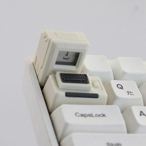 Nuevas teclas personalizadas para teclado mecánico, clásicas, retro,  lindas, transparentes, magnéticas, esc + 1.5u tab