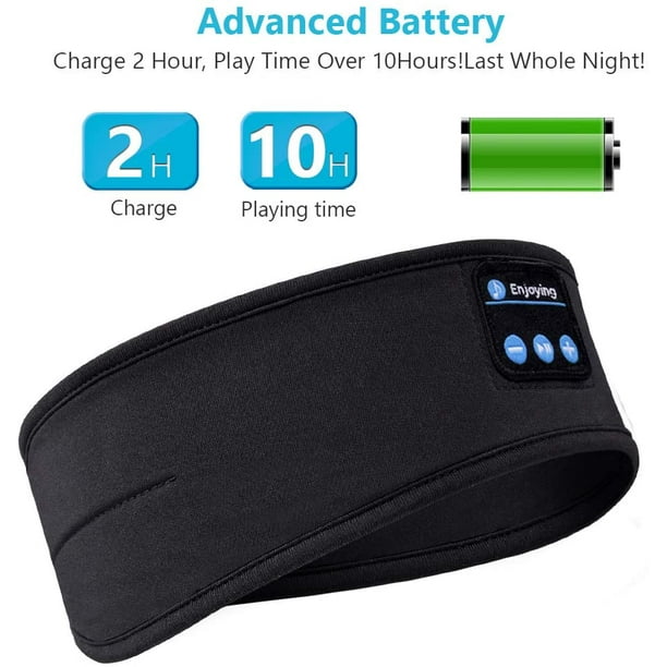 Auriculares para dormir, diadema Bluetooth, actualización suave