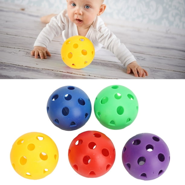 Pelotas de agarre sensorial para bebé rodantes desarrollar sensibilidad 5  colores ejercicios deportivos pelotas sensoriales para bebé para uso diario  ANGGREK Otros
