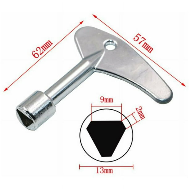 LLAVE PUERTA CONTADOR TRIANGULAR