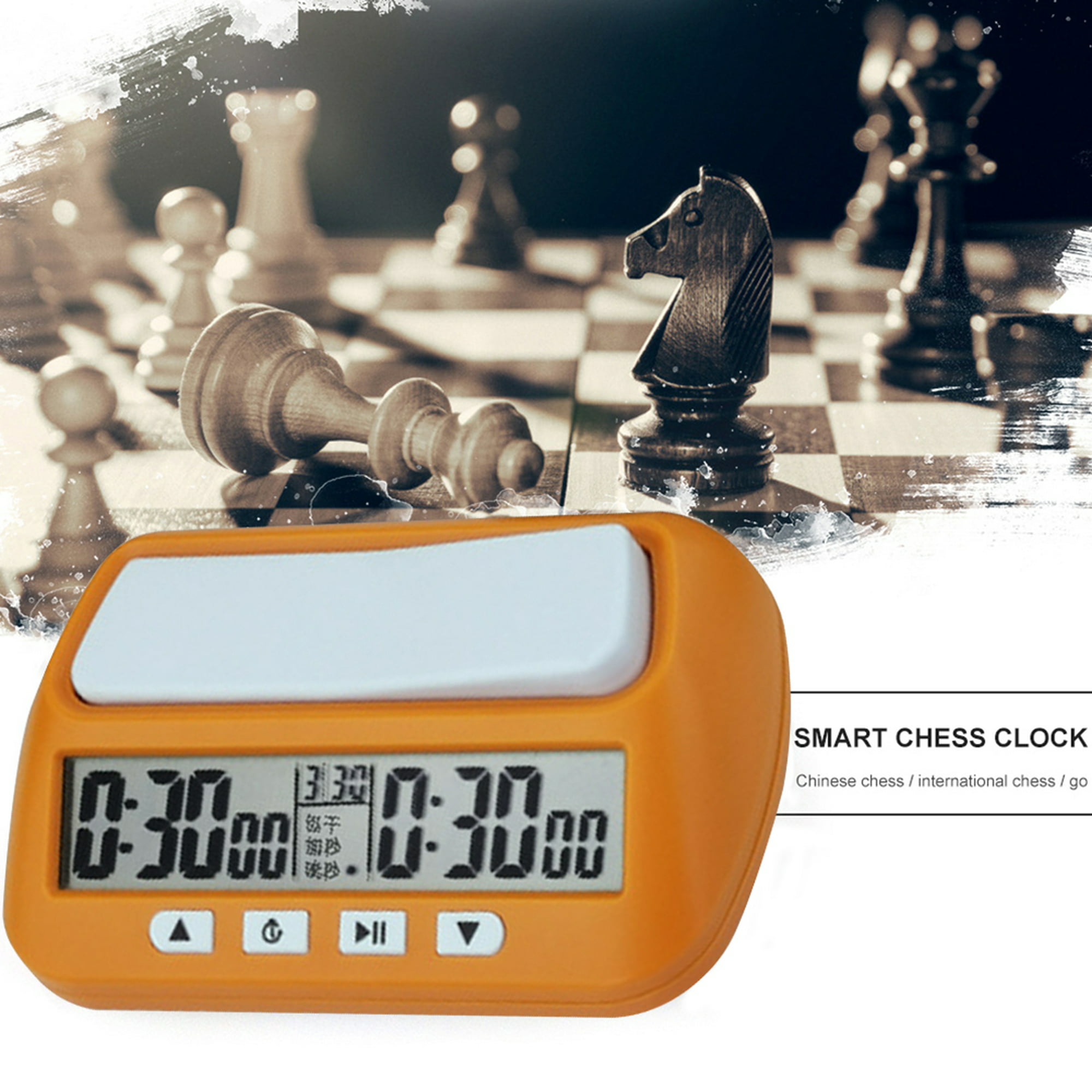 Reloj Digital de ajedrez profesional cronómetro de juego de mesa con