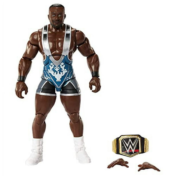 Figura de acción de la colección Elite de WWE Big E de Mattel, 6 pulgadas  WWE