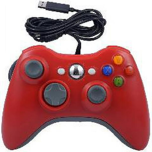 Joystick de Comando/Control USB para Microsoft Xbox 360 / PC (Rojo