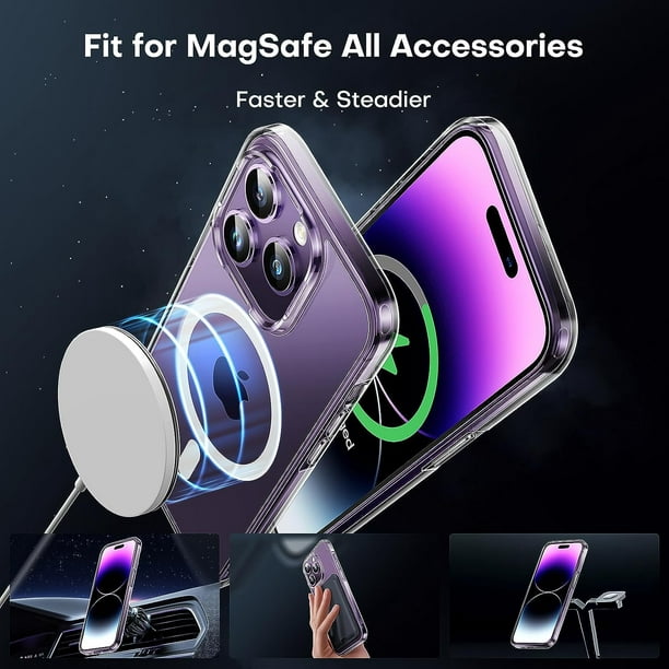  TOCOL Funda magnética 3 en 1 para iPhone 15 Pro Max