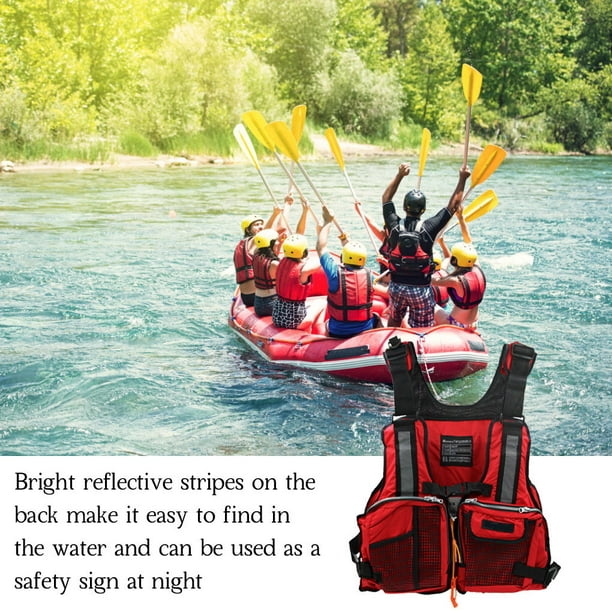 Chaleco salvavidas para adultos, chaleco de natación ligero para deportes  acuáticos, pesca, vela, surf y barco, chaqueta de kayak con correas