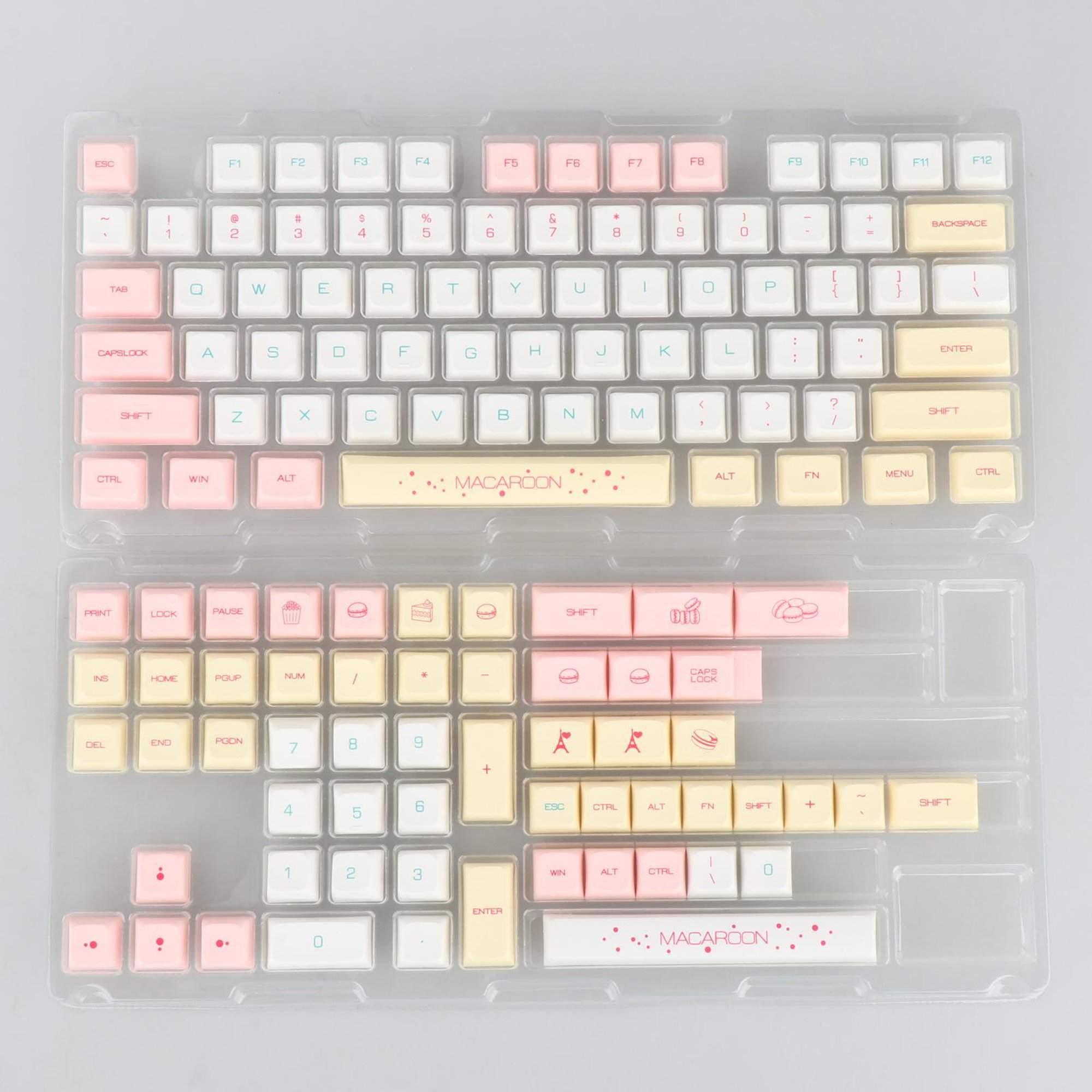 2 Cubiertas de Teclado en Español en Forma de Pegatinas de Película,  Compatibles con Computadoras Portátiles por Sunnimix