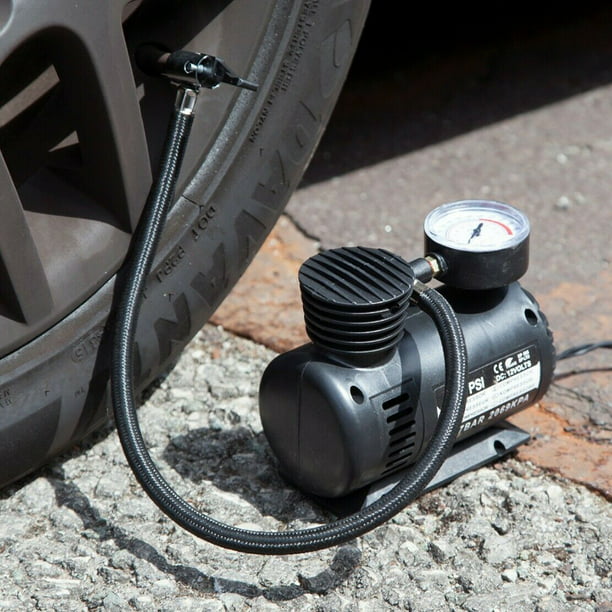 Mini bomba de compresor de aire para coche Inflador de neumáticos Ehuebsd  eléctrico para bicicleta motocicleta Kayak DC 12V 300psi calibre