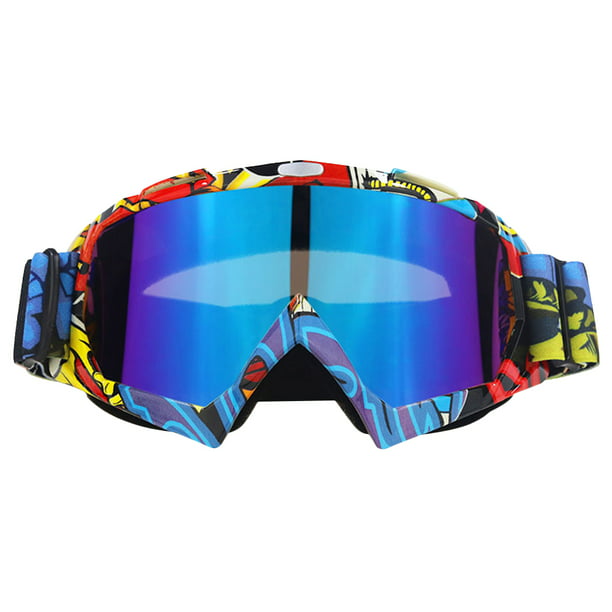 Gafas Motocross Máscara Color de la lente Lente transparente Cascos de  esquí Googles TPU PC para vehículos todoterreno Ndcxsfigh Accesorios para  autos y motos