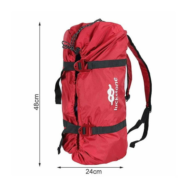 Bolsas de almacenamiento de cuerda de escalada portátiles, mochila de  hombro para montañismo, escalada, senderismo, accesorios de Trekking /  Camping y senderismo