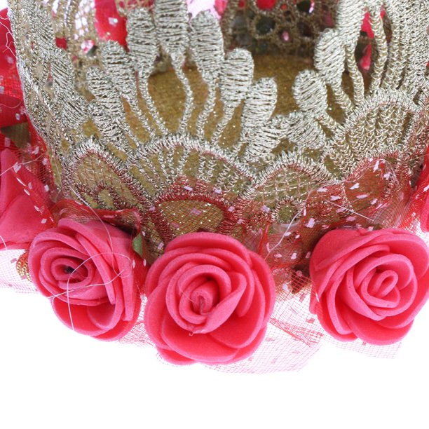 Diademas de flores falsas para niña, accesorios para el cabello de