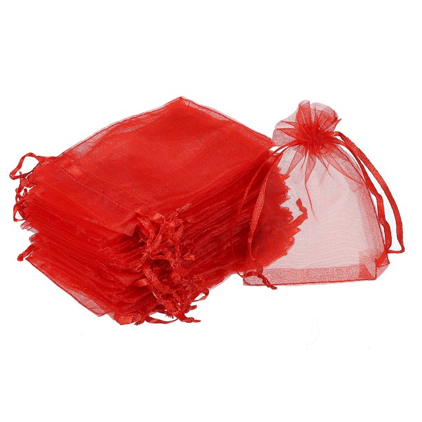 Organza Bolsas de regalo Pequeñas Bodas Favor Bolsas de regalo