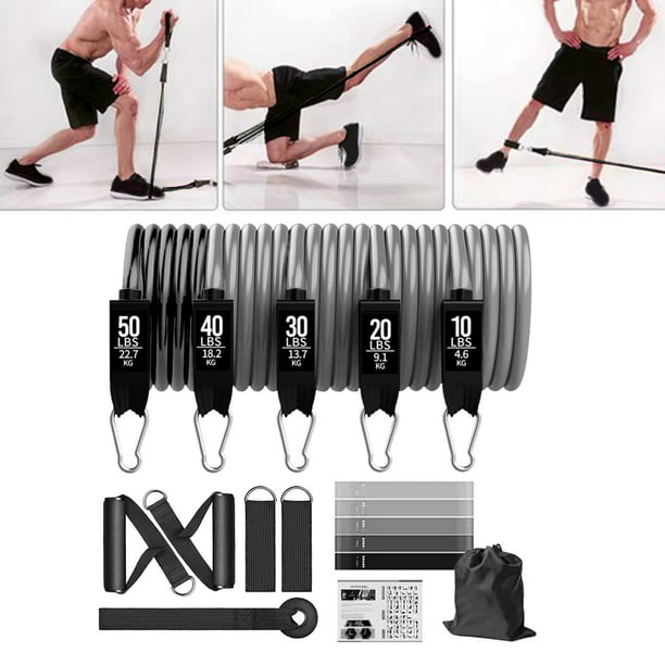 Gimnasio en casa fuerza corporal total resistencia ejercicio entrenamiento  7 piezas fitness kit