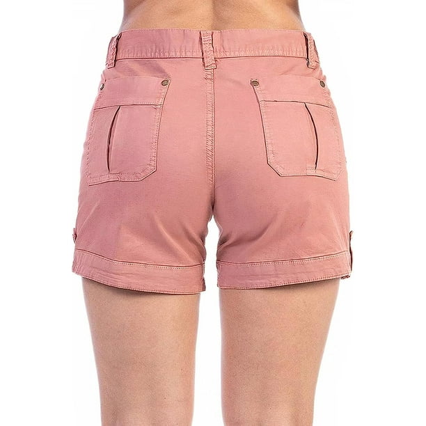 Pantalones Cortos Cargo Para Mujer