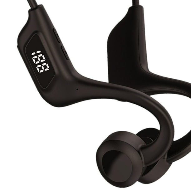 Auriculares Klack Bluetooth 5.3 Por Conducción Osea Con Funda De Carga -  Negro