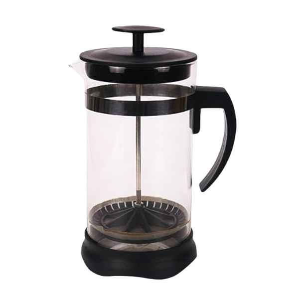 Cafetera de prensa francesa, prensador de café, olla de vidrio resistente  al calor para el hogar, of yeacher 1000ml