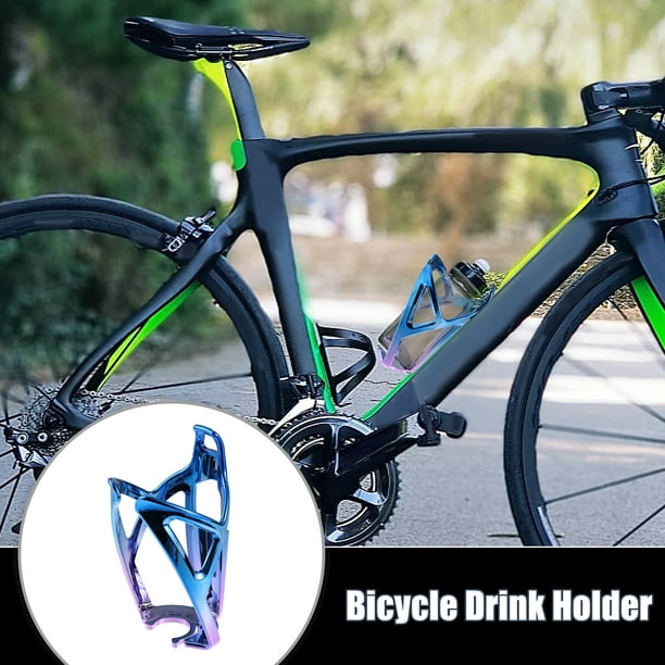 Soporte para botellas de bicicleta con botella de agua y soporte para  botella de agua para bicicleta de montaña, sin tornillos, jaulas para  botellas