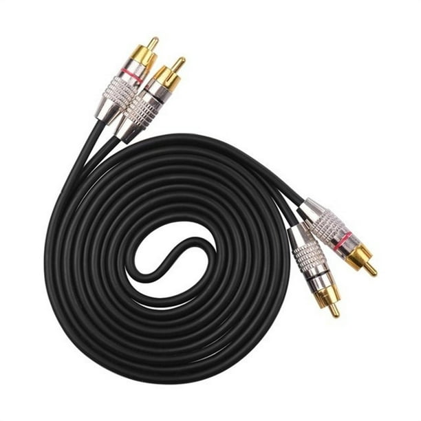 Cable Estéreo de Subwoofer 2RCA, Divisor en Y con Conector para Auriculares  de Baoblaze