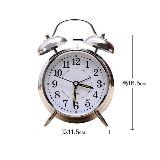 Compra Reloj despertador vintage en 4 colores. Dimensión: 9x4,5x9cm LM-163  al por mayor