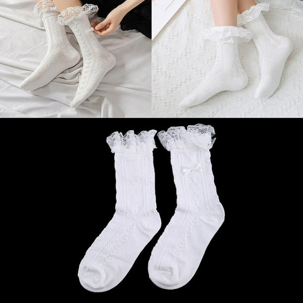 Calcetín tobillero blanco deportivo mujer chica femenino softee Color  Blanco Talla Calzado 35-38
