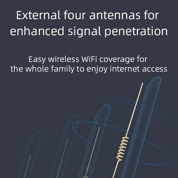 Router 4G CPE WiFi 150/50Mbps ranura para tarjeta SIM módem de carga tipo C  (enchufe de la UE)
