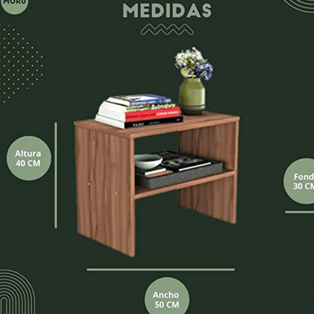 Moru Mesa Auxiliar Pop Moderno, Mueble De Casa U Oficina